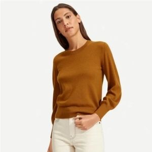 Everlane Brown Cashmere Lightweight Sweater sz S